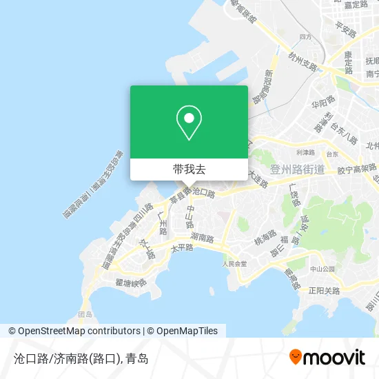 沧口路/济南路(路口)地图