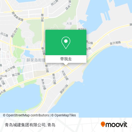 青岛城建集团有限公司地图