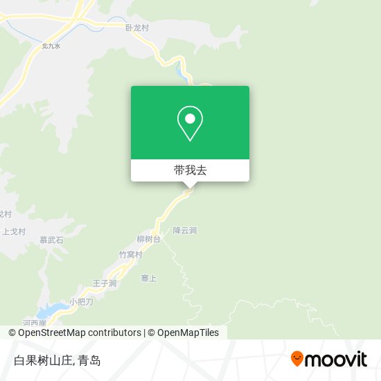 白果树山庄地图