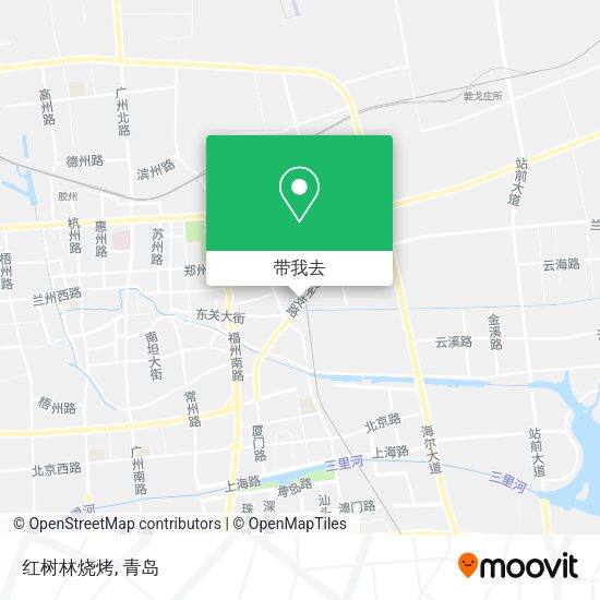 红树林烧烤地图
