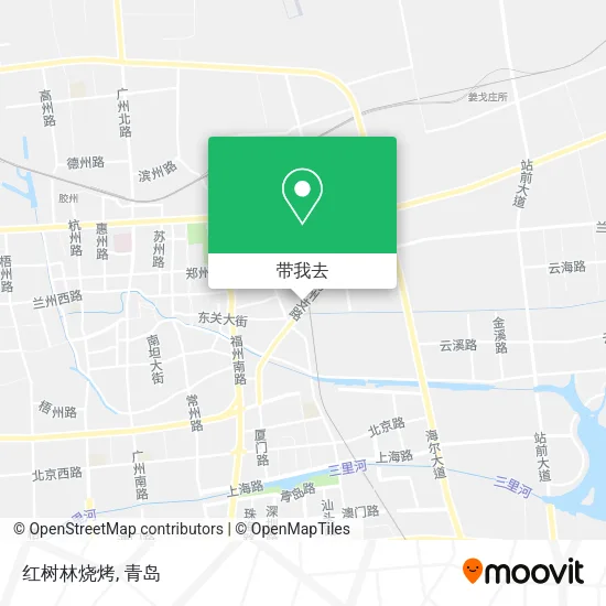 红树林烧烤地图