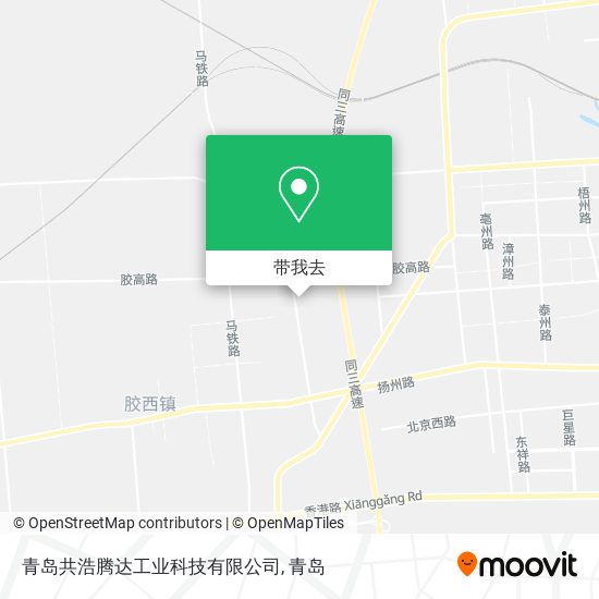 青岛共浩腾达工业科技有限公司地图