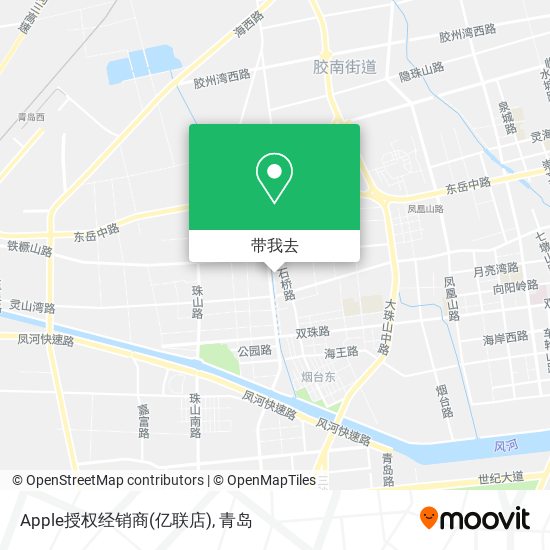 Apple授权经销商(亿联店)地图