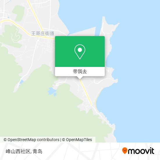 峰山西社区地图