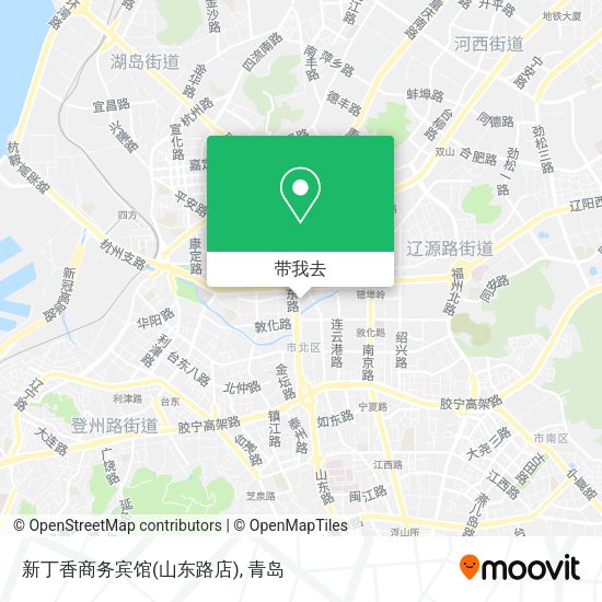 新丁香商务宾馆(山东路店)地图