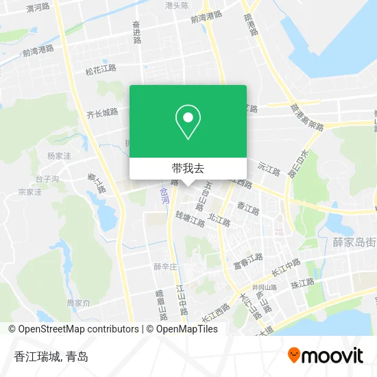 香江瑞城地图