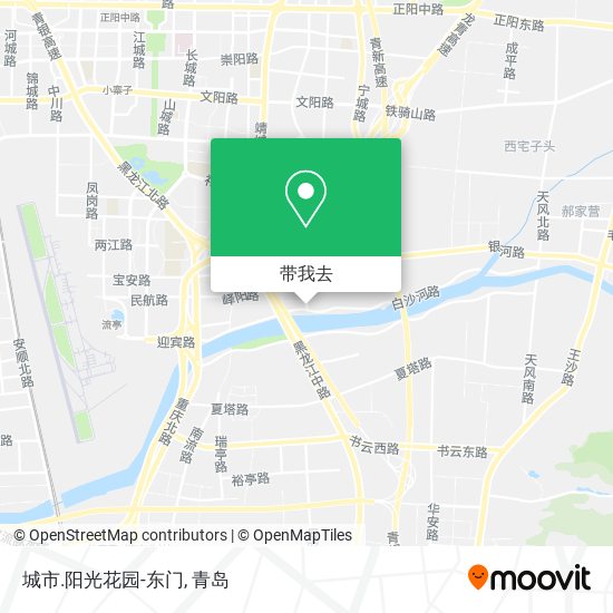 城市.阳光花园-东门地图
