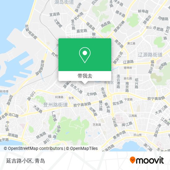 延吉路小区地图