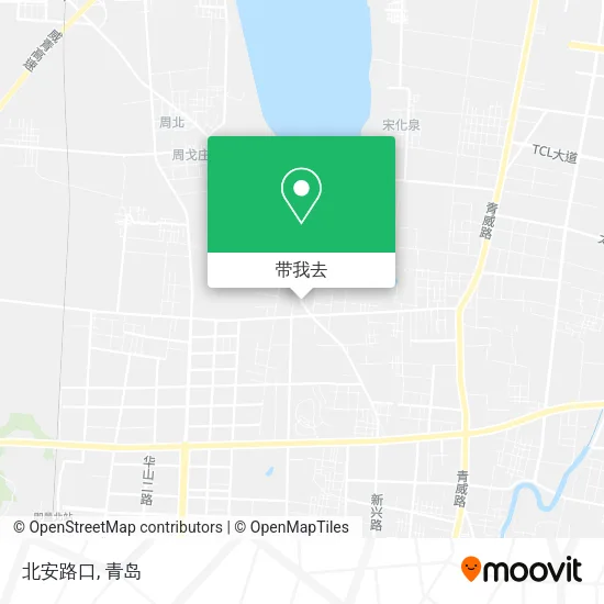 北安路口地图