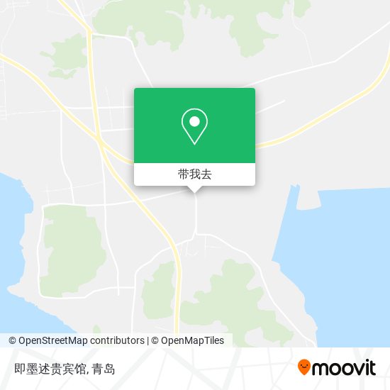 即墨述贵宾馆地图