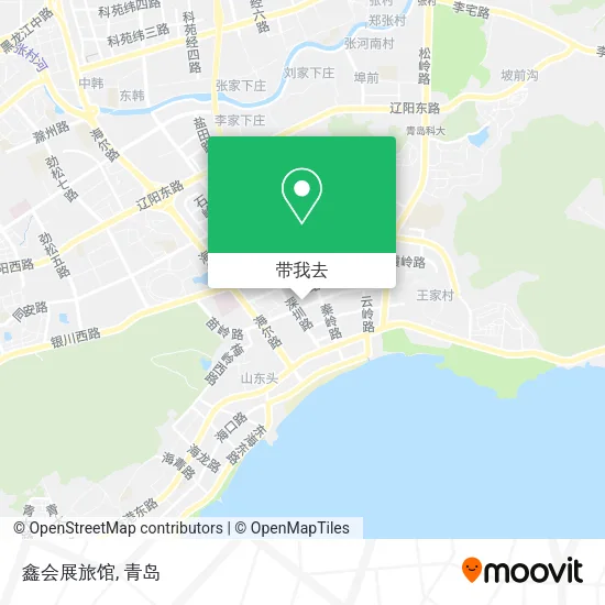鑫会展旅馆地图