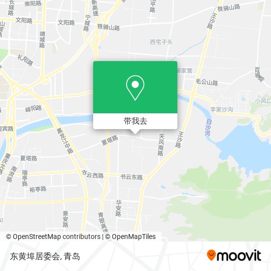 东黄埠居委会地图