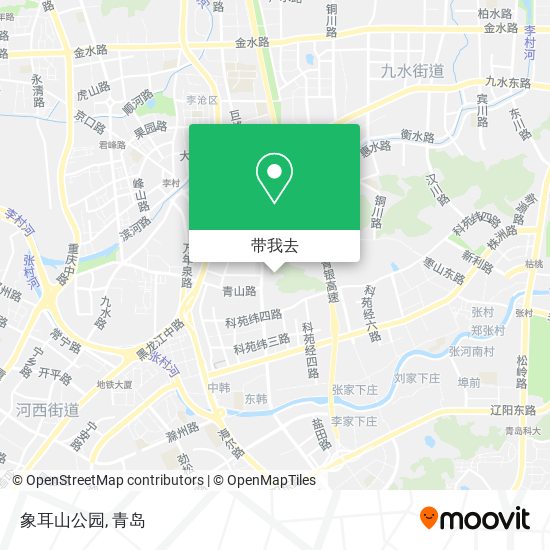 象耳山公园地图