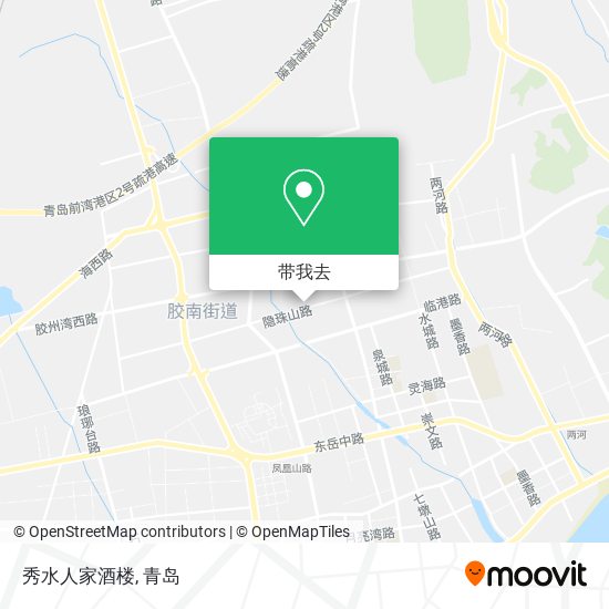 秀水人家酒楼地图