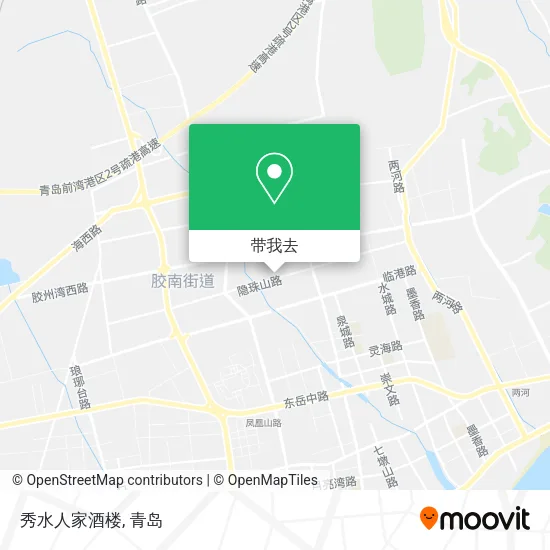 秀水人家酒楼地图