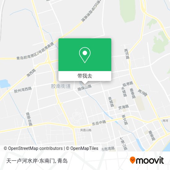 天一卢河水岸-东南门地图