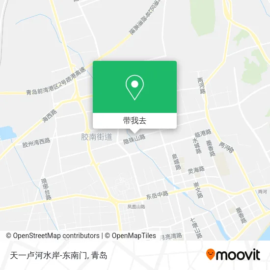 天一卢河水岸-东南门地图