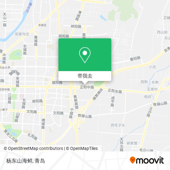 杨东山海鲜地图
