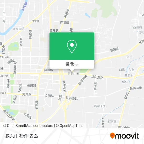 杨东山海鲜地图