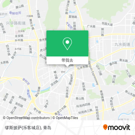 缪斯披萨(乐客城店)地图