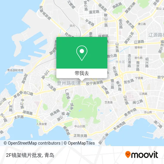 2F镜架镜片批发地图