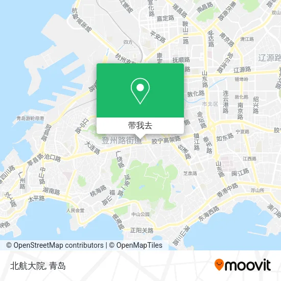 北航大院地图