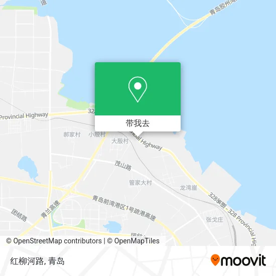 红柳河路地图
