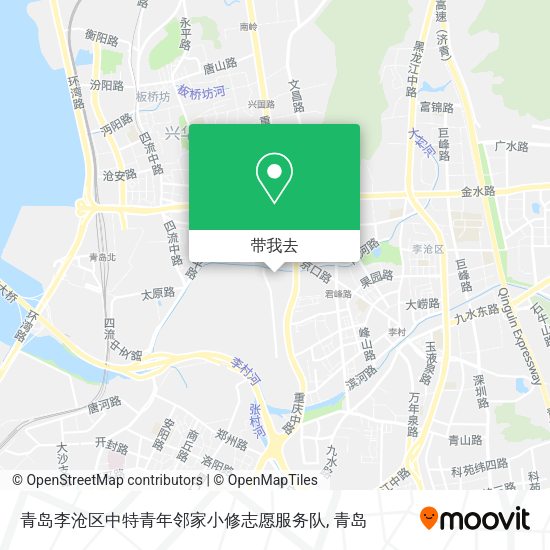 青岛李沧区中特青年邻家小修志愿服务队地图