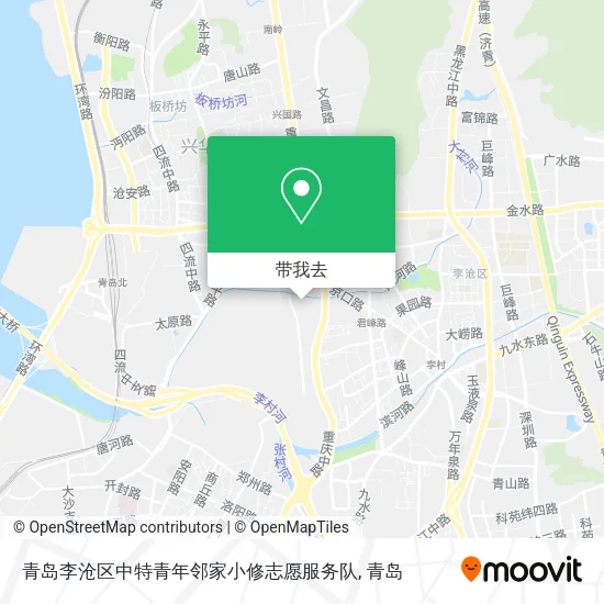 青岛李沧区中特青年邻家小修志愿服务队地图