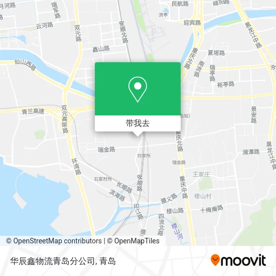 华辰鑫物流青岛分公司地图