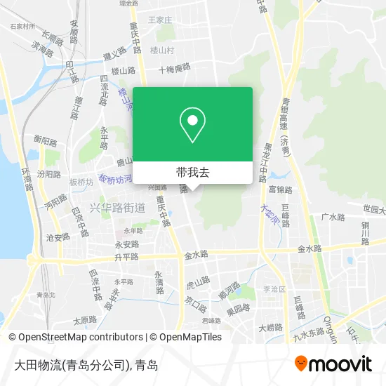 大田物流(青岛分公司)地图