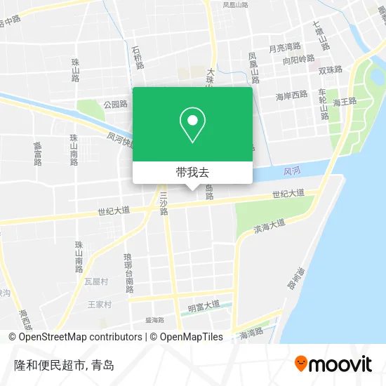 隆和便民超市地图