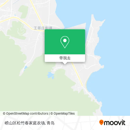 崂山区松竹春家庭农场地图
