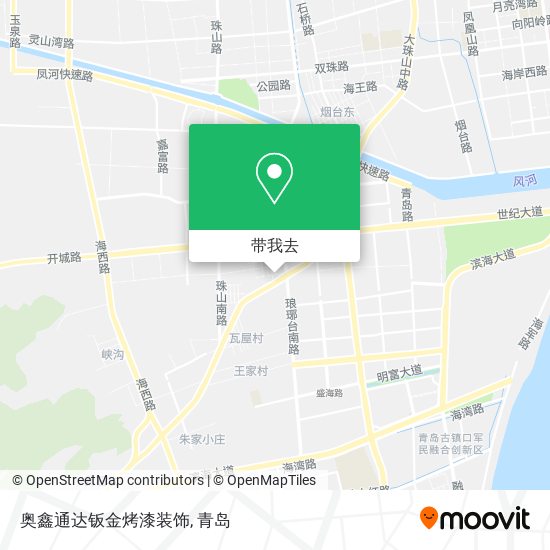 奥鑫通达钣金烤漆装饰地图