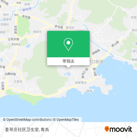 姜哥庄社区卫生室地图