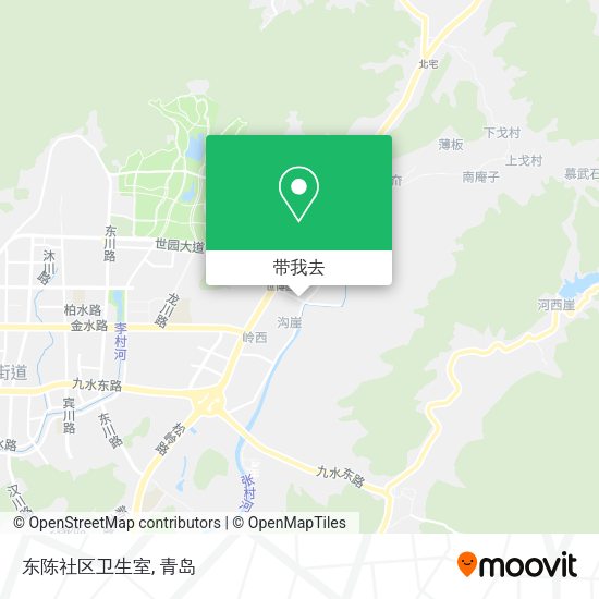 东陈社区卫生室地图