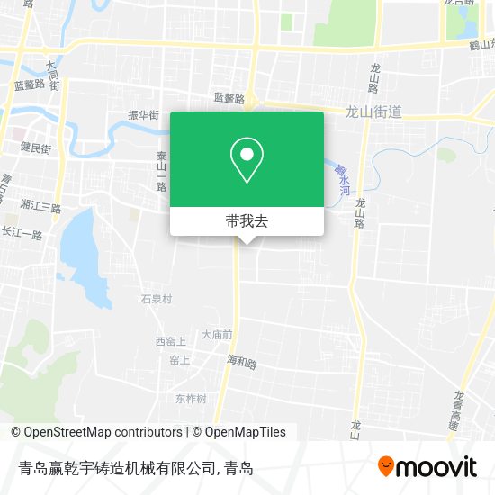 青岛赢乾宇铸造机械有限公司地图