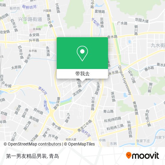 第一男友精品男装地图