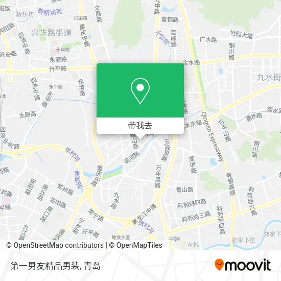 第一男友精品男装地图