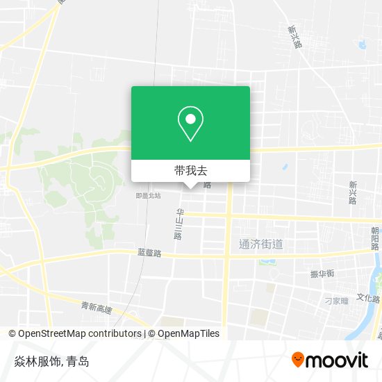 焱林服饰地图