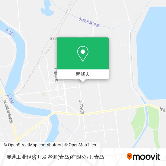 展通工业经济开发咨询(青岛)有限公司地图