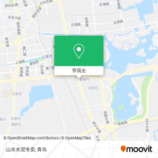 山水水泥专卖地图