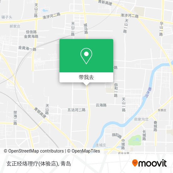玄正经络理疗(体验店)地图