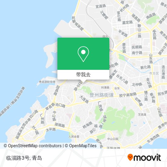 临淄路3号地图