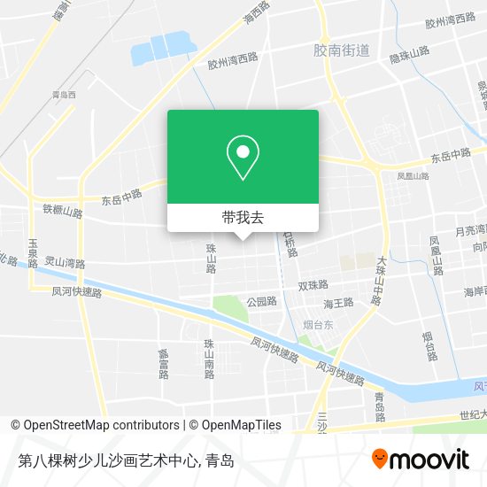 第八棵树少儿沙画艺术中心地图