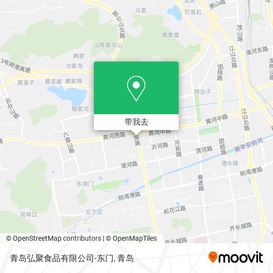 青岛弘聚食品有限公司-东门地图