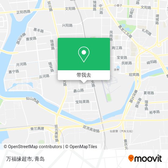 万福缘超市地图