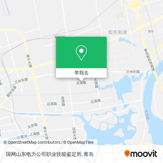 国网山东电力公司职业技能鉴定所地图
