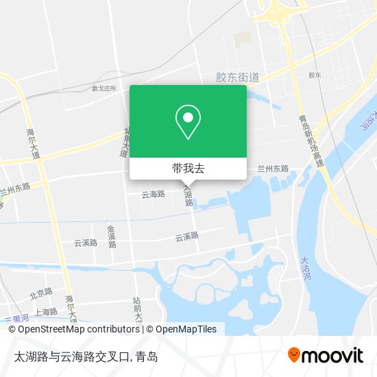 太湖路与云海路交叉口地图