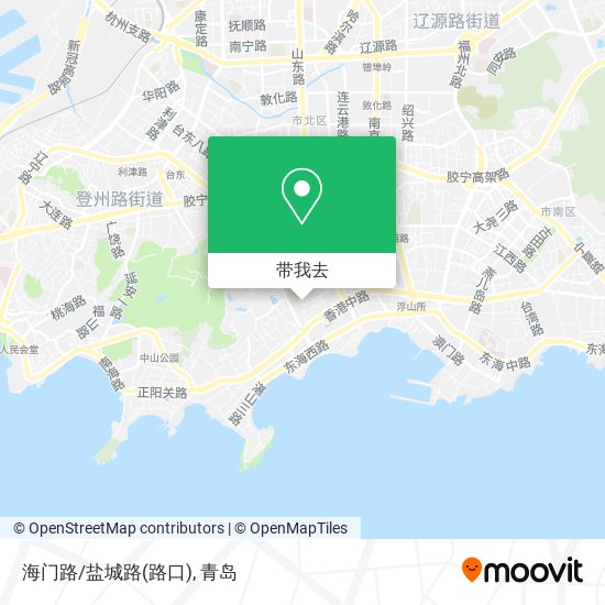 海门路/盐城路(路口)地图